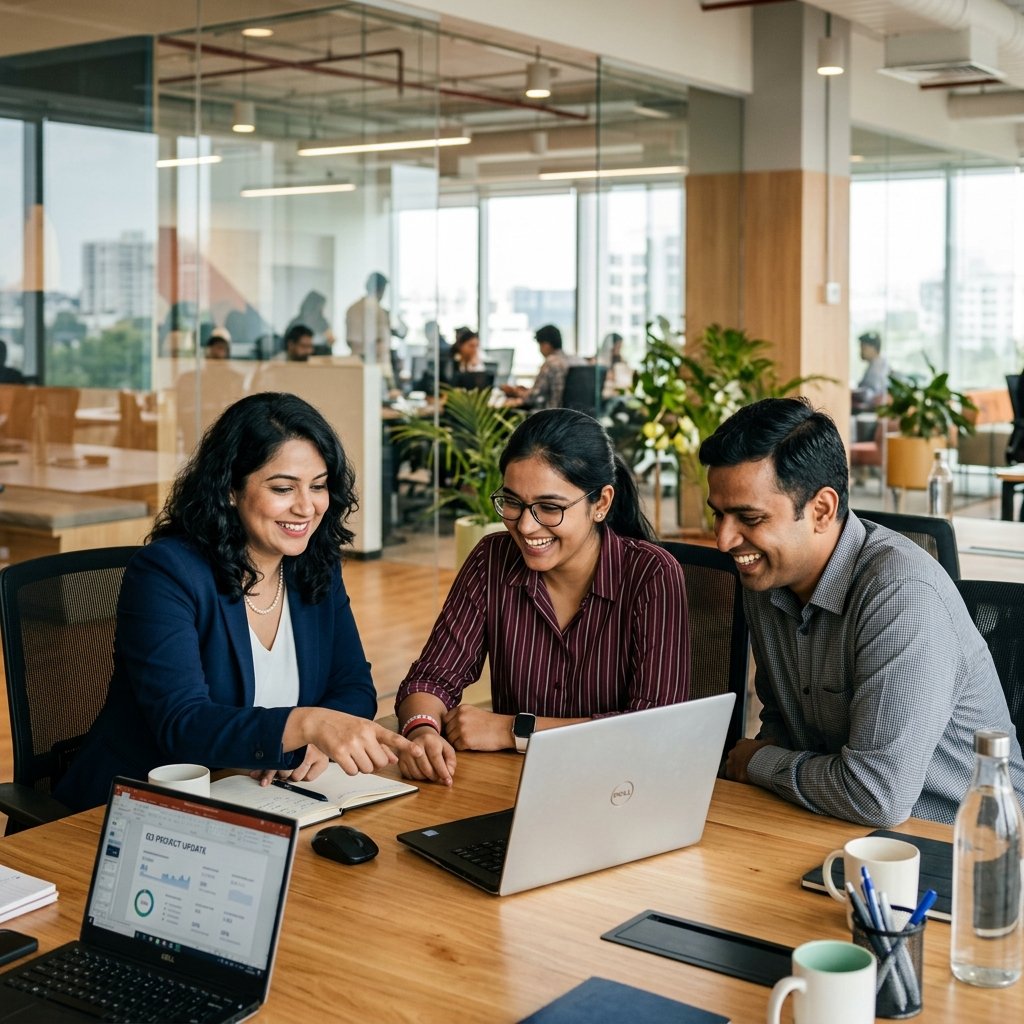 Thota Cloud Office Team Working